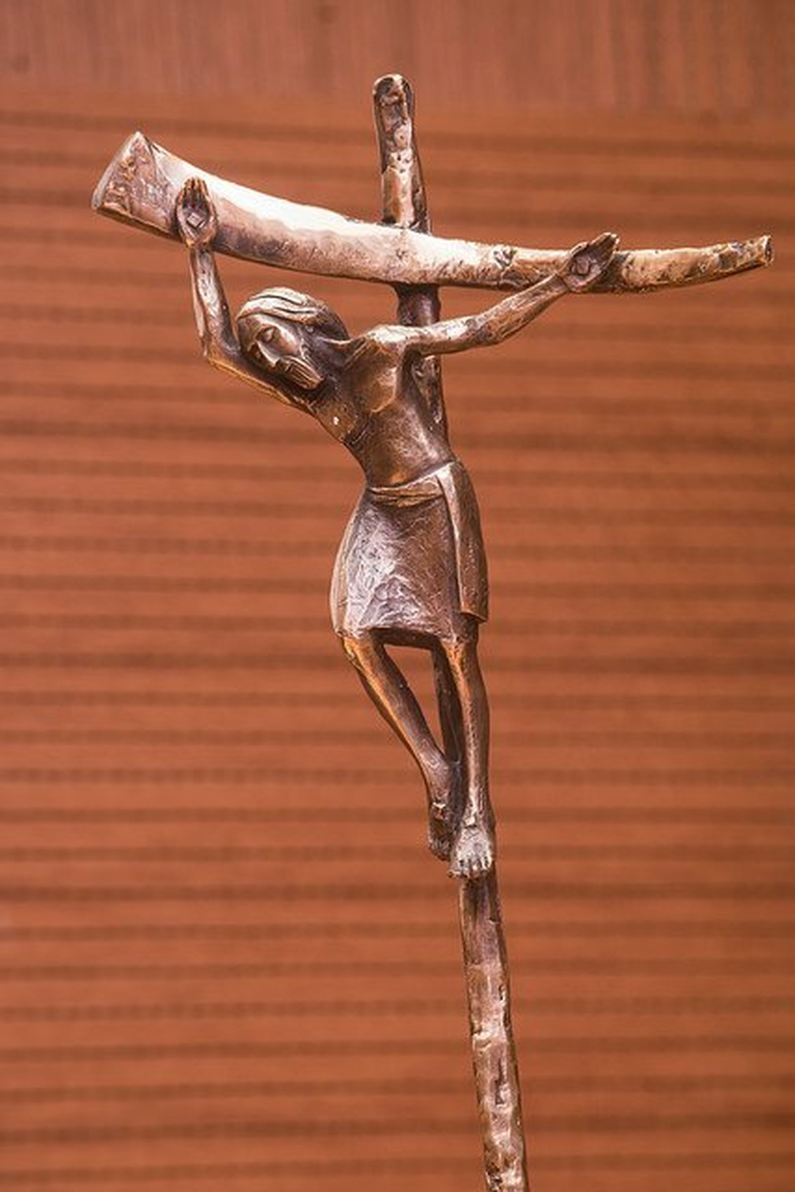 El Cristo de Rupnik en el Aula