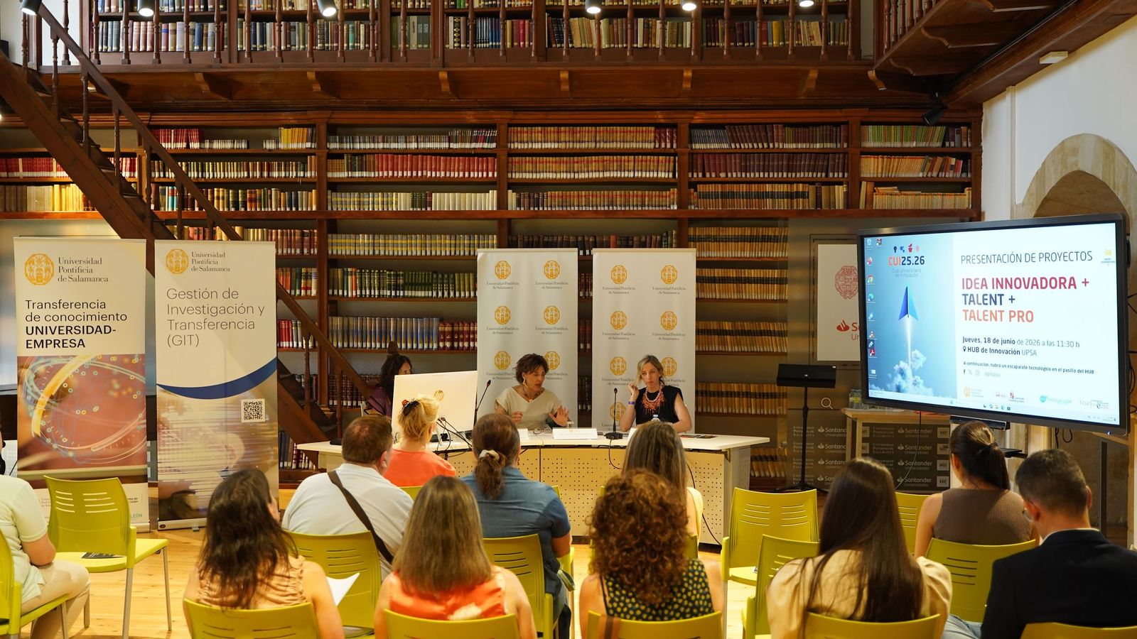 Encuentro en el Hub internacional de la UPSA