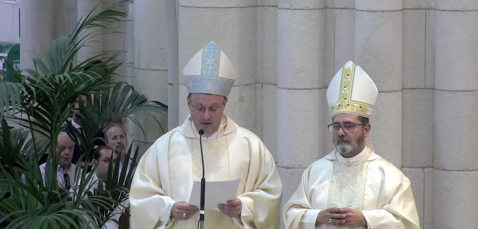 Primeras palabras de los nuevos obispos