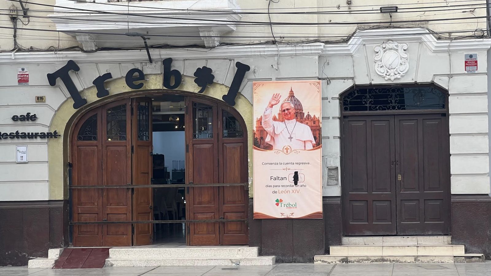 El restaurante del Papa en Chiclayo