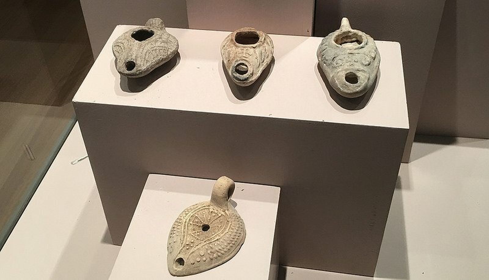 Lámparas de aceite de la época de Cristo