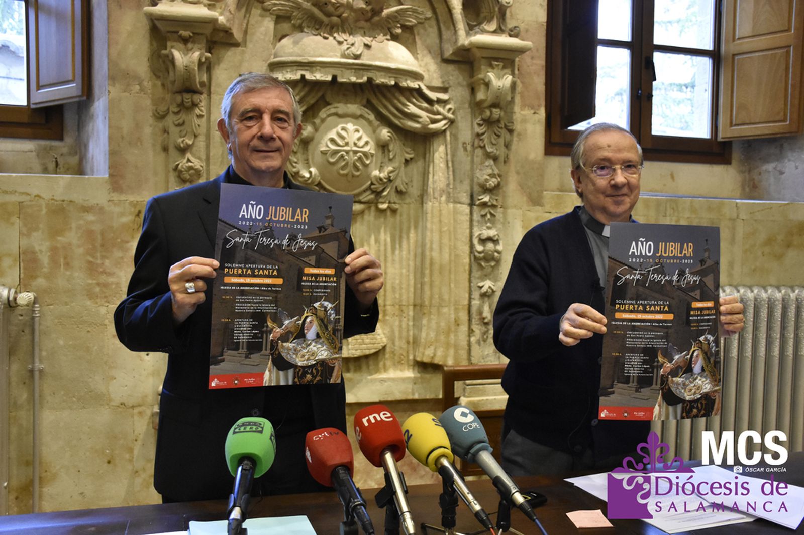 José Luis Retana y  Florentino Gutiérrez