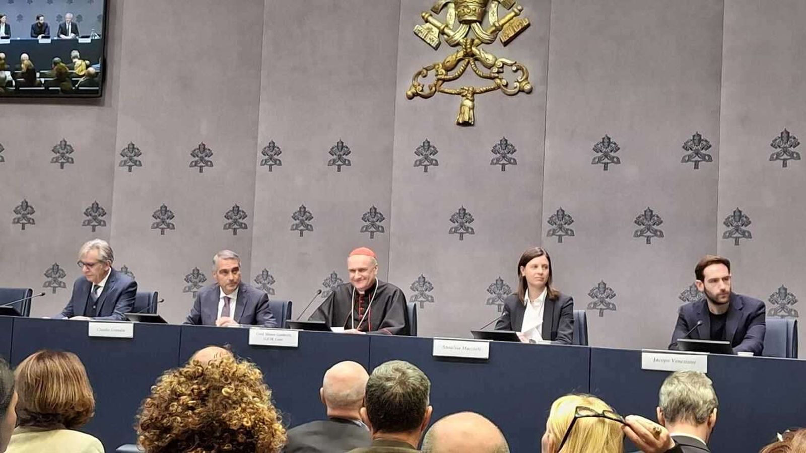 Rueda de prensa de las iniciativas conmemorativas del 400.º aniversario de la dedicación de la Basílica Vaticana