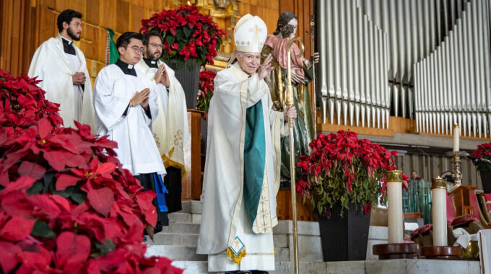 Cardenal Aguiar en la Fiesta de la Sagrada Familia