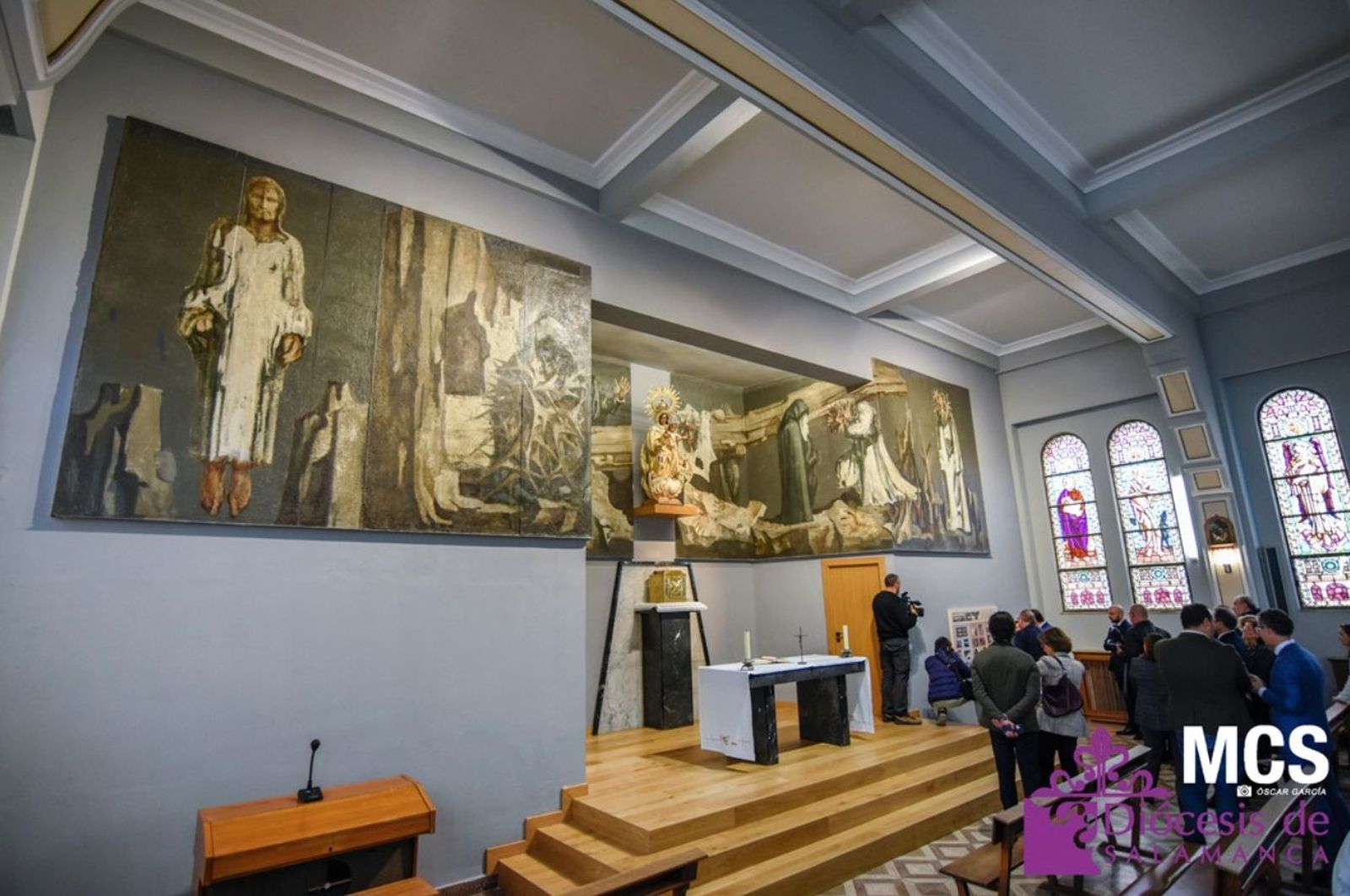 Exposición Via Crucis. Genaro No