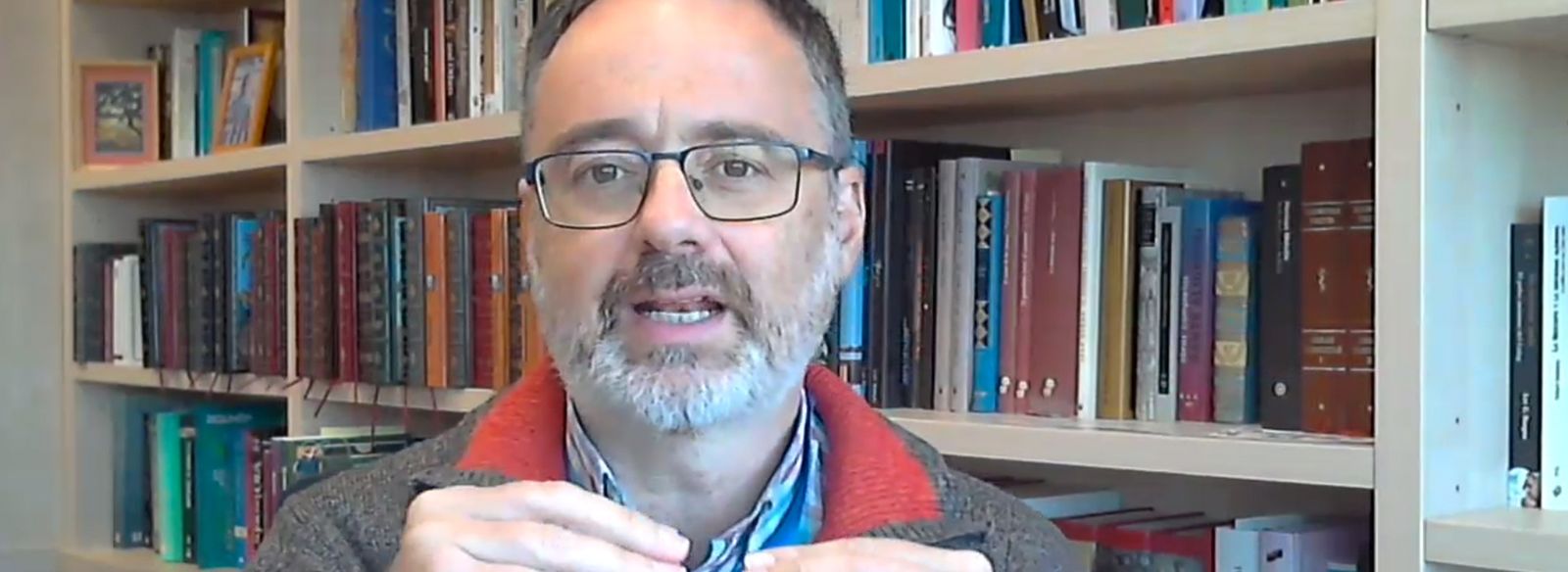 Fernando Vidal, durante su intervención