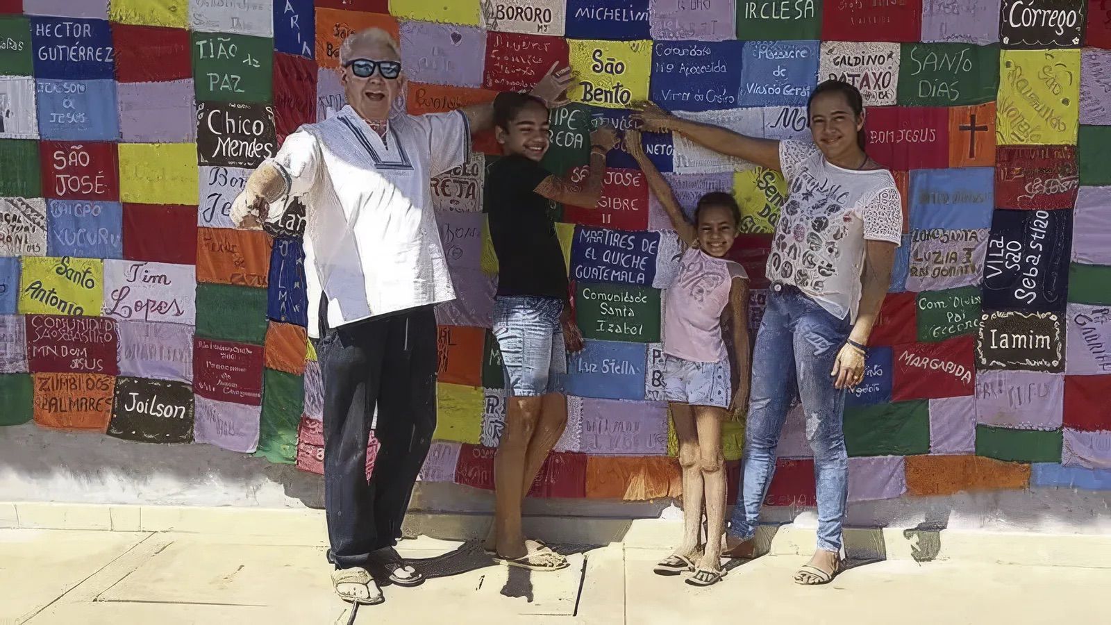 Secundino Movilla López en el Mato Grosso de Brasil
