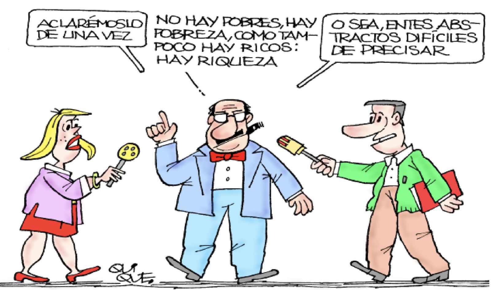 Pobres y ricos