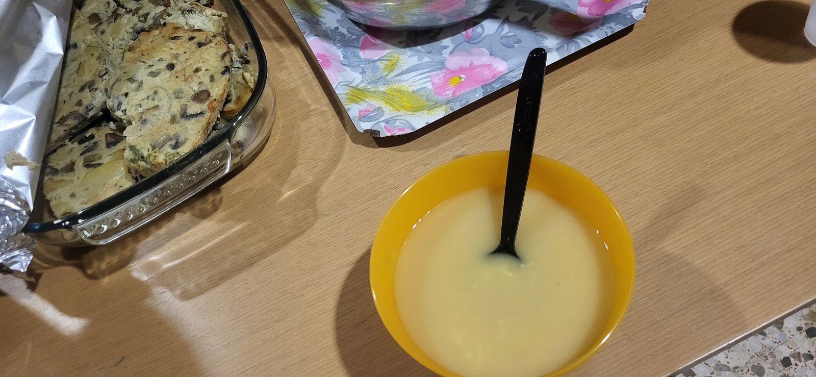 la cena de los voluntarios