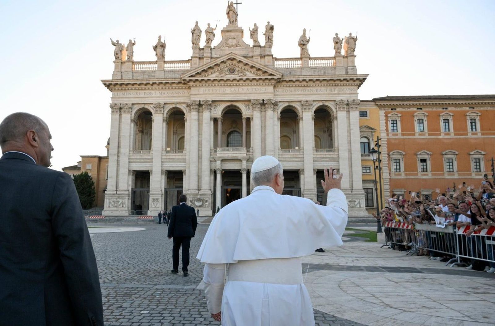 El Papa en la Basílica de San Juan de Letrán