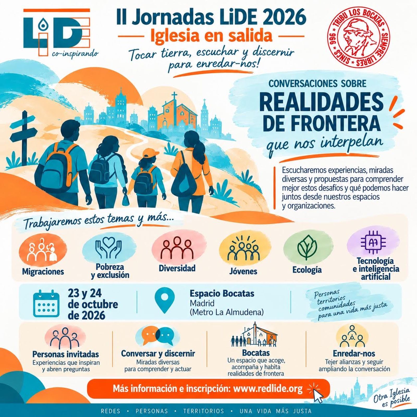 Cartel de las II Jornadas LiDE