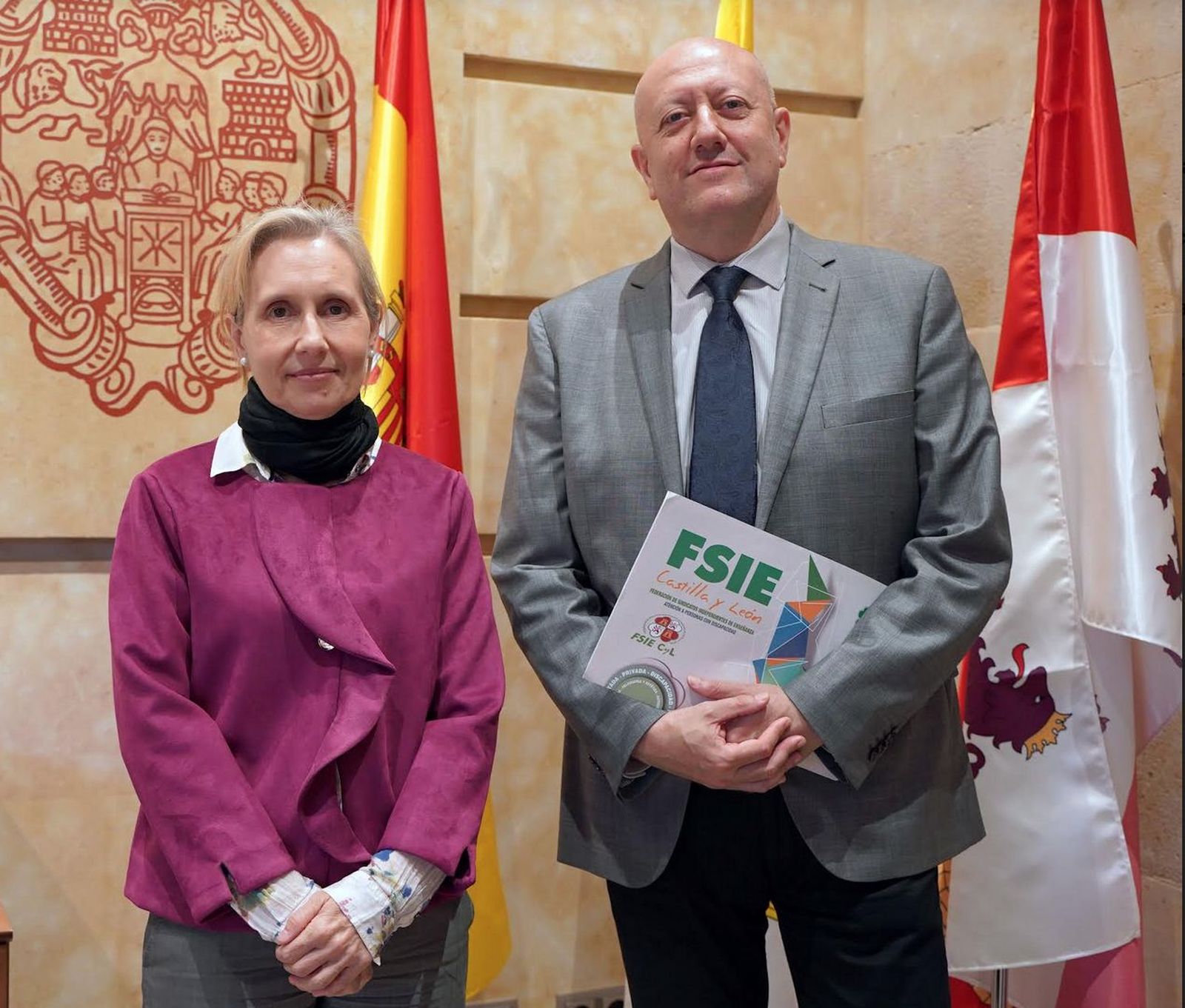 Miriam de las Mercedes Cortés y Ángel Arias