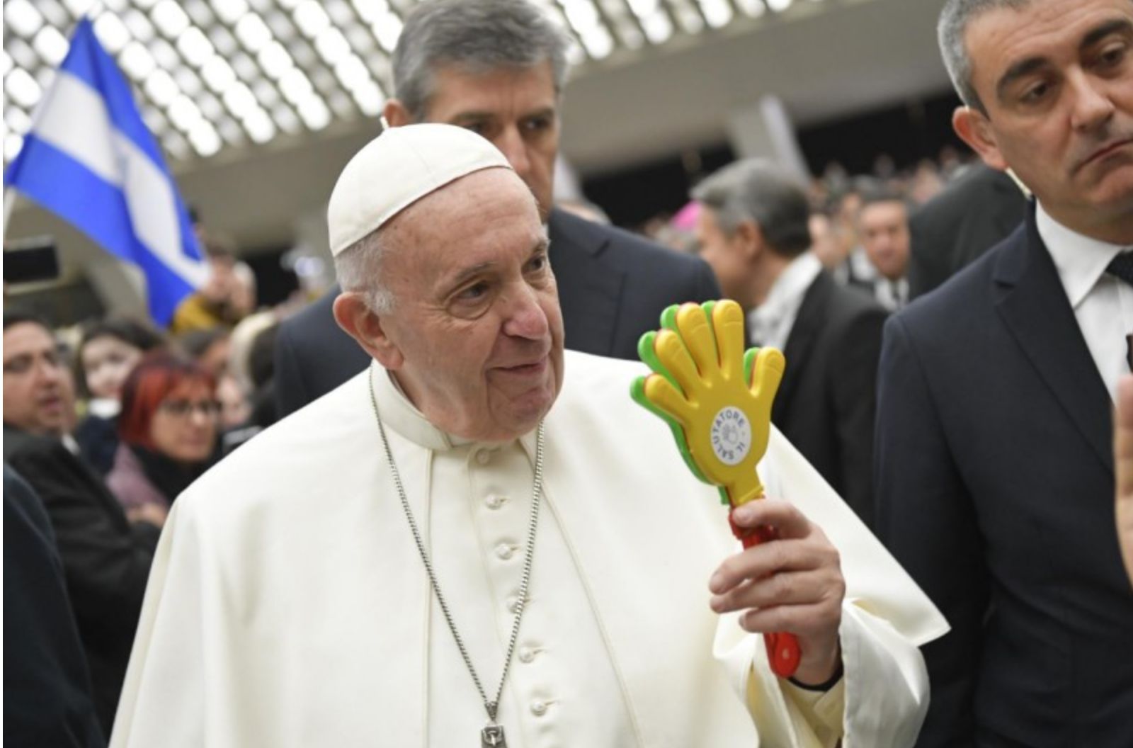 El Papa, en la audiencia