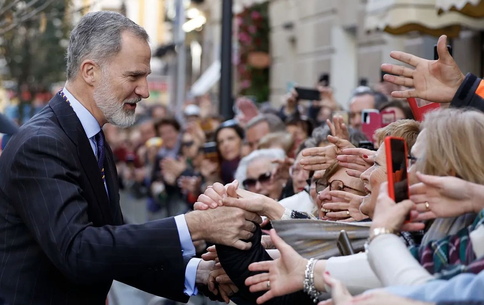El Rey visitó al Cristo de Medinaceli en el primer viernes de marzo