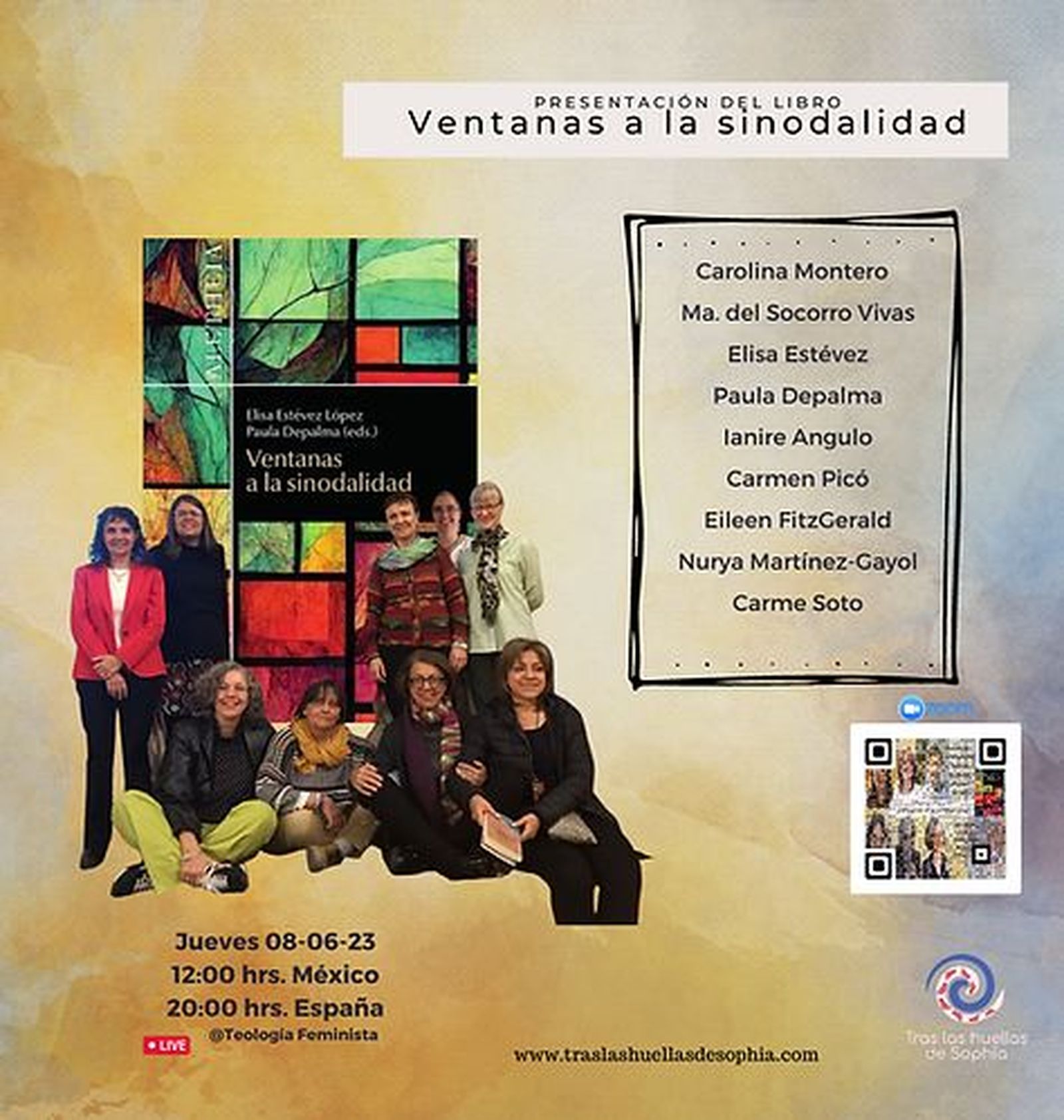 Presentación online de Ventanas a la sinodalidad