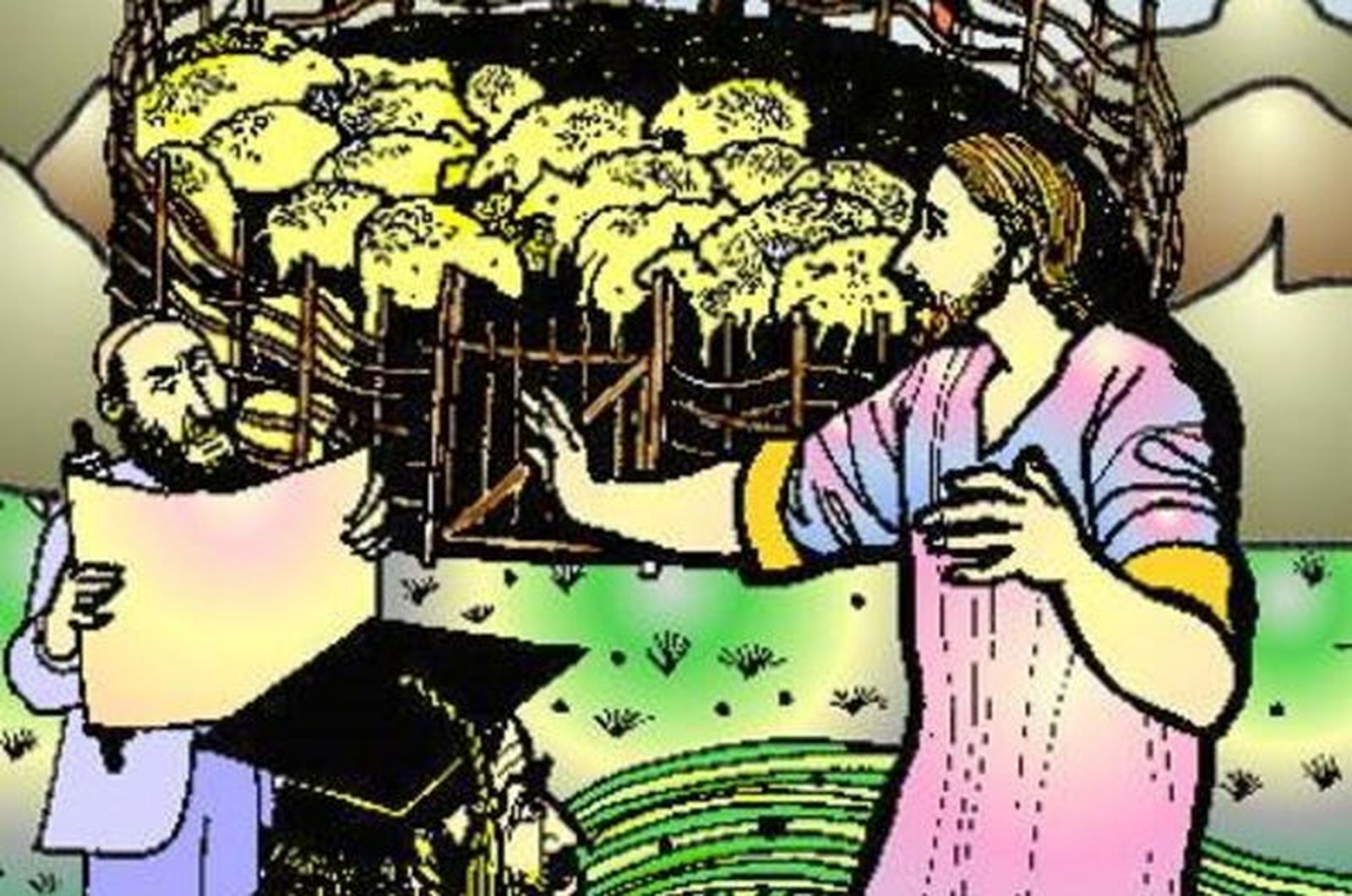 "Jesús es la puerta"