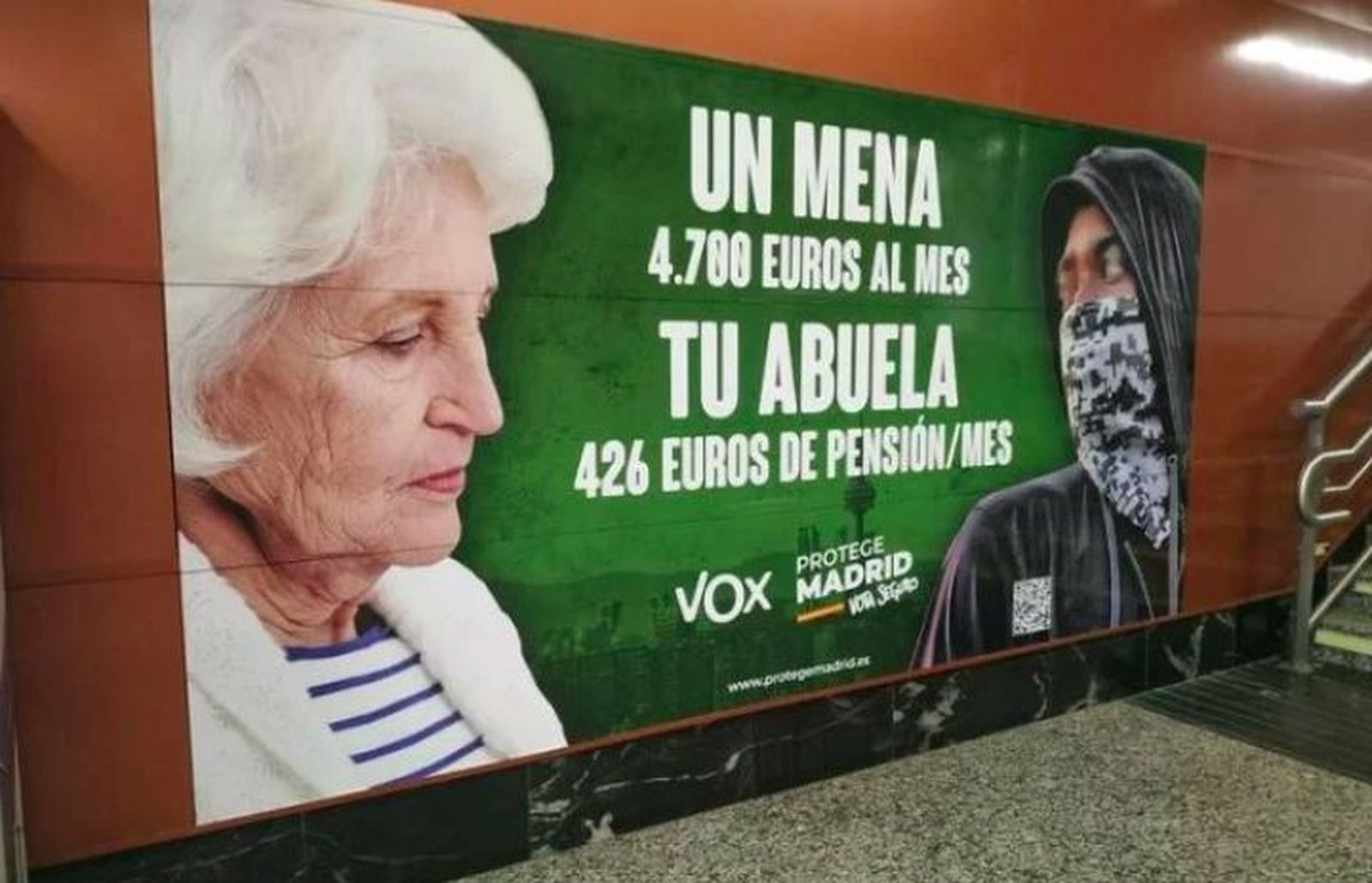 La Iglesia de Madrid, contra los carteles xenófobos de VOX