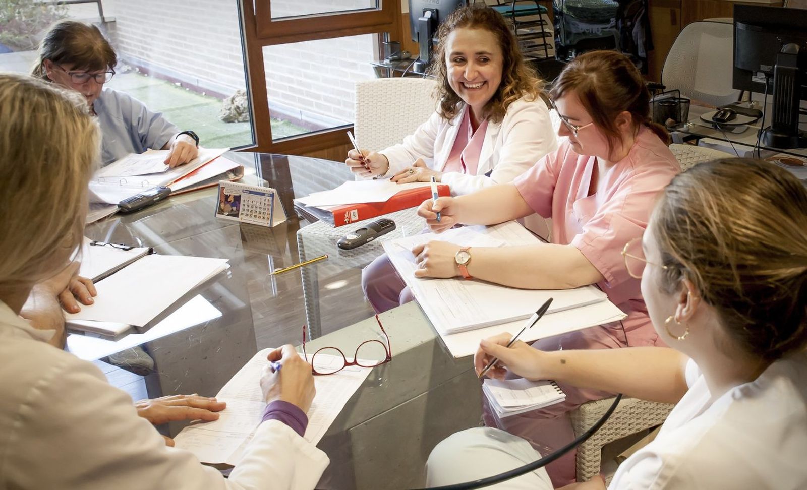 Responsables de la unidad de paliativos San Camilo