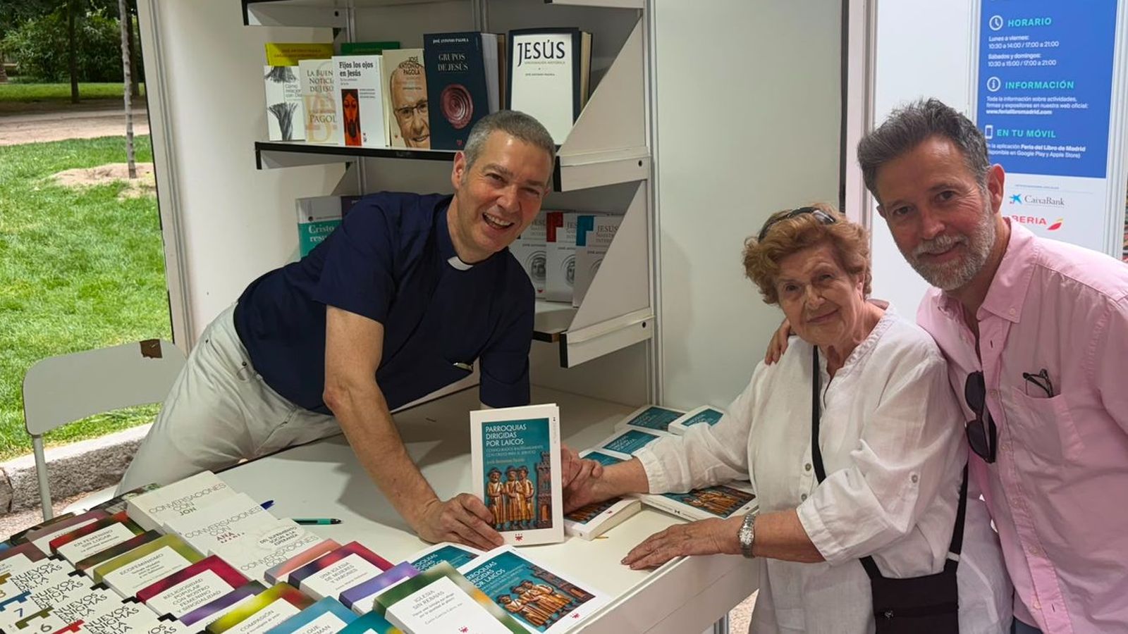 Jordi Bertomeu, en la Feria del Libro