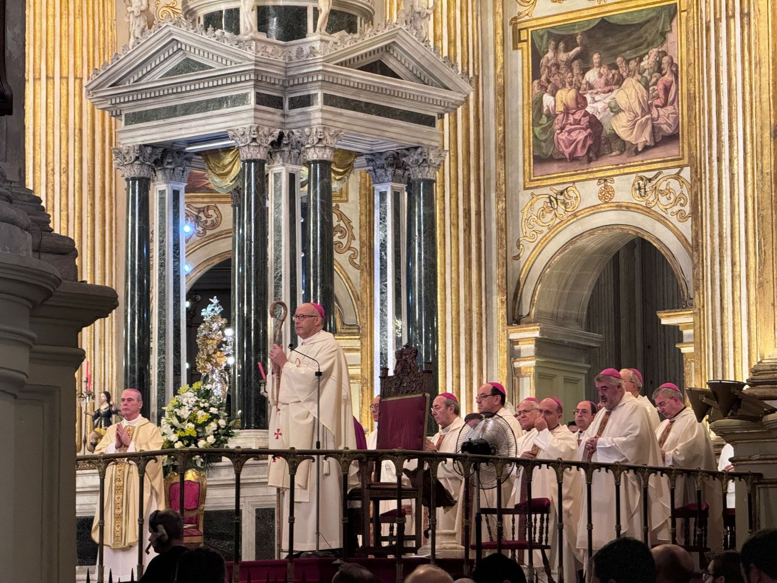 José Antonio Satué, obispo de Málaga
