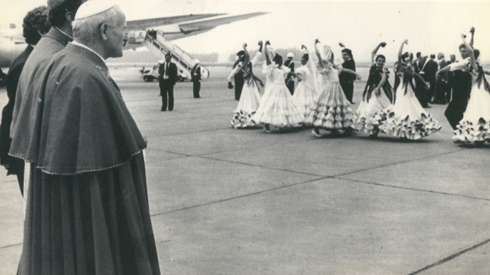Juan Pablo II en 1982 en Sevilla