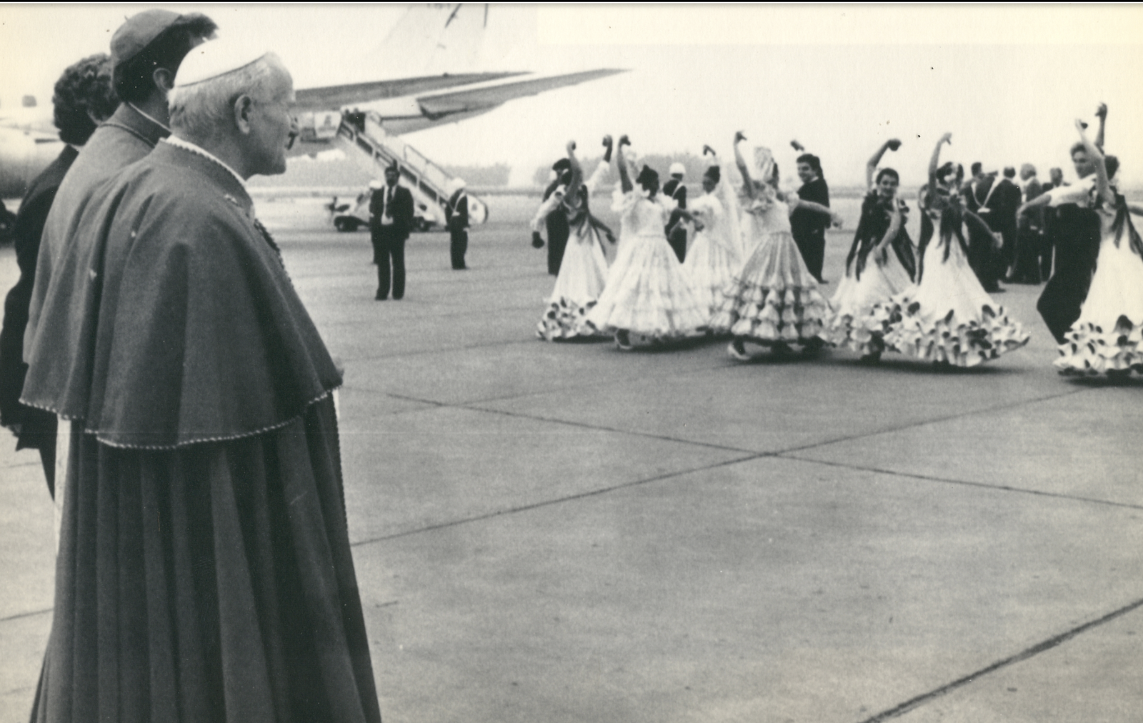 Juan Pablo II en 1982 en Sevilla