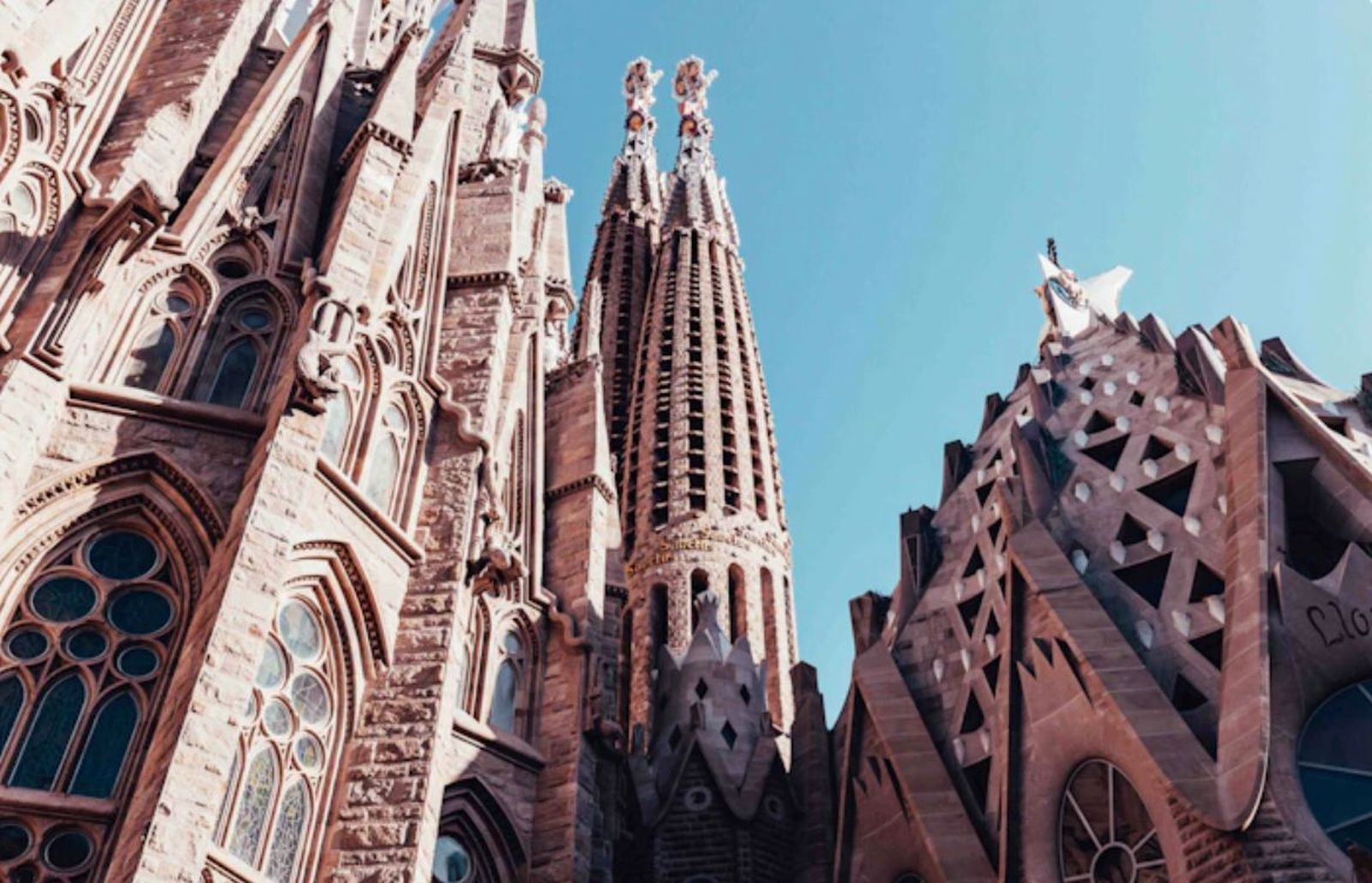 Torres de los evangelistas. Sagrada Familia