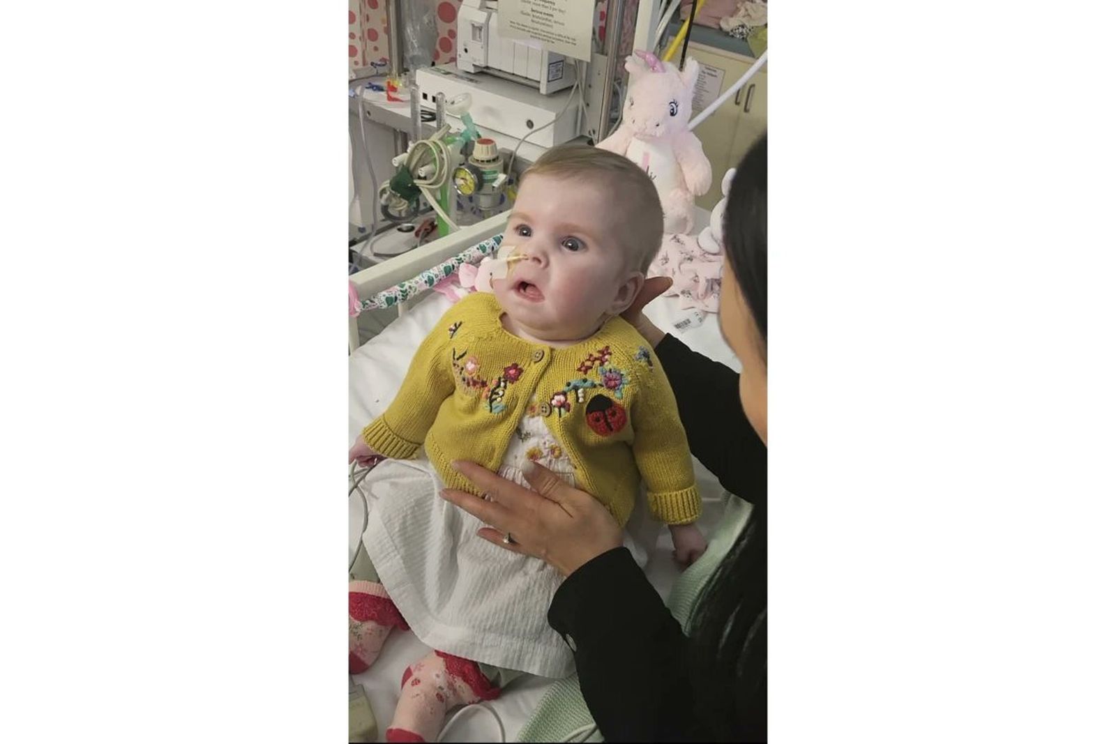 La pequeña Indi Gregory