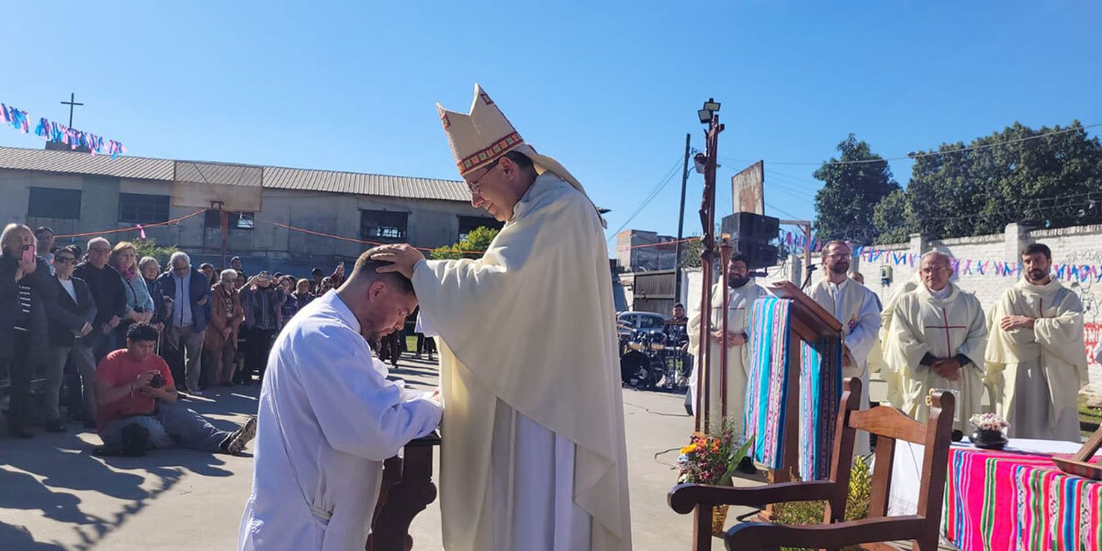 Un momento de la ceremonia