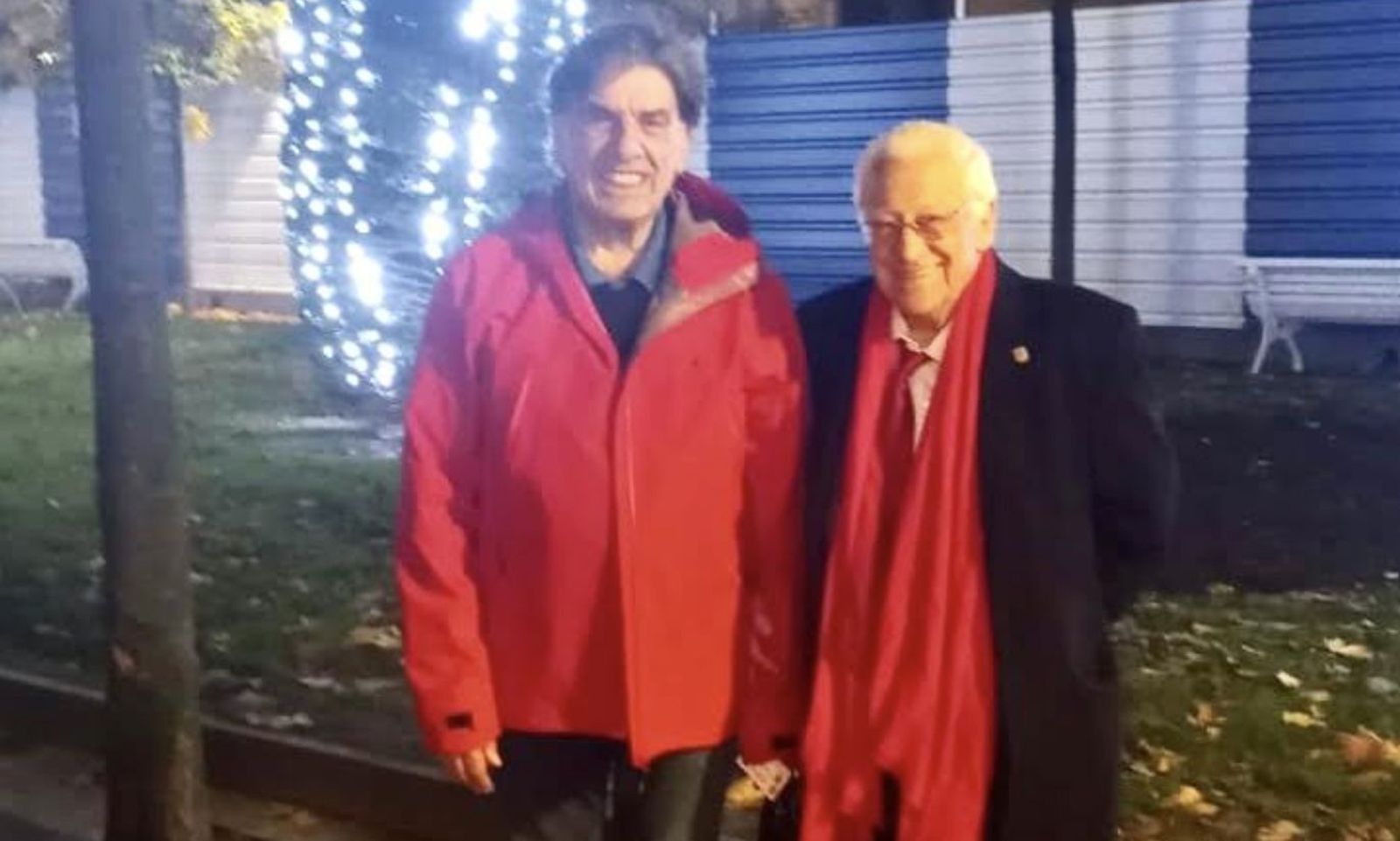 Aznárez y el Padre Ángel