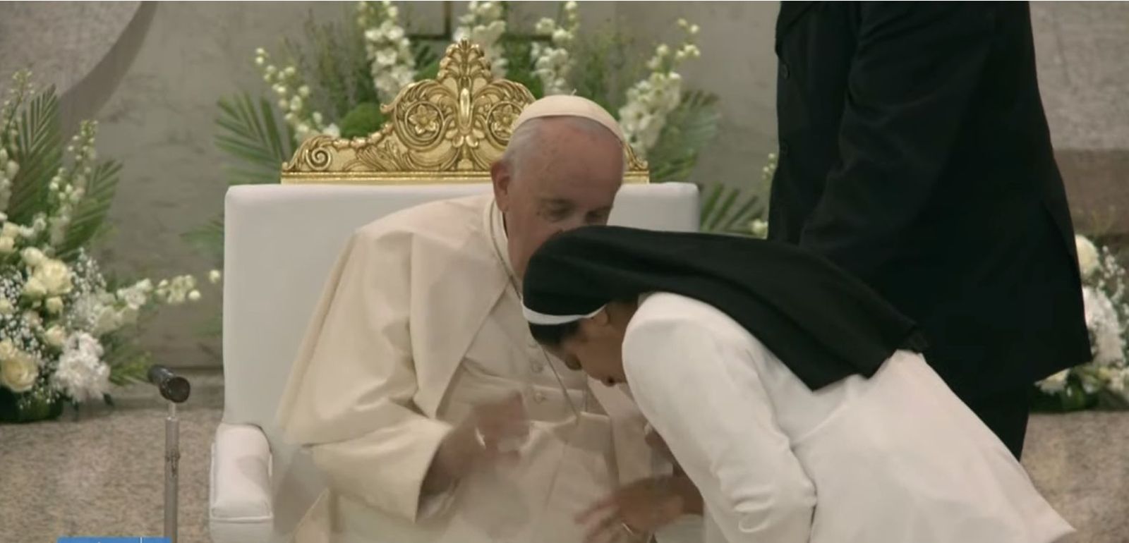 El Papa y Sor Celine