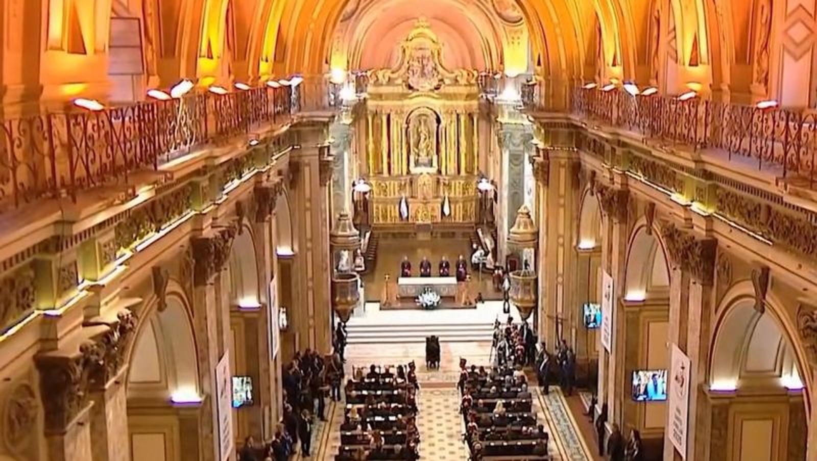 Liturgia tedeum del 25 de mayo en Buenos Aires