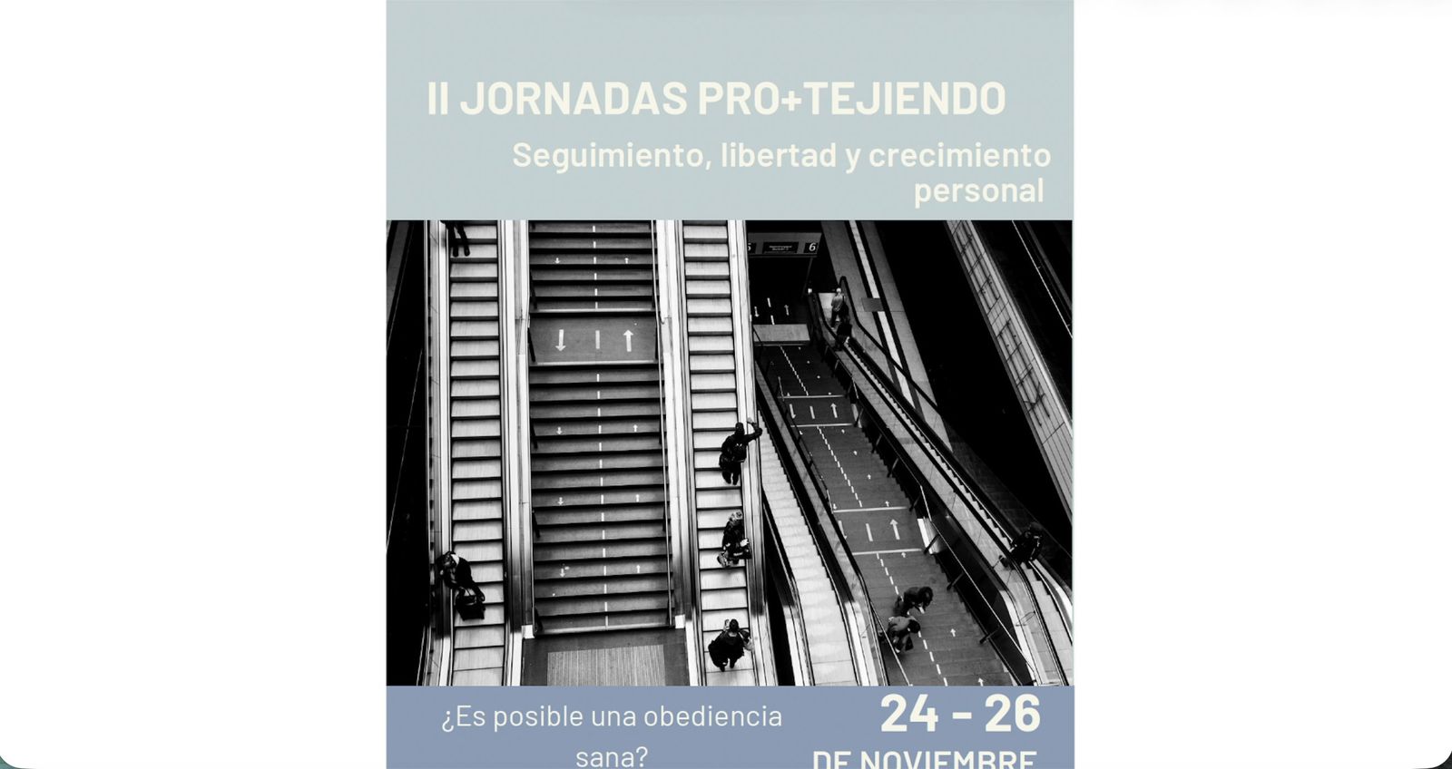 Cartel de las Jornadas