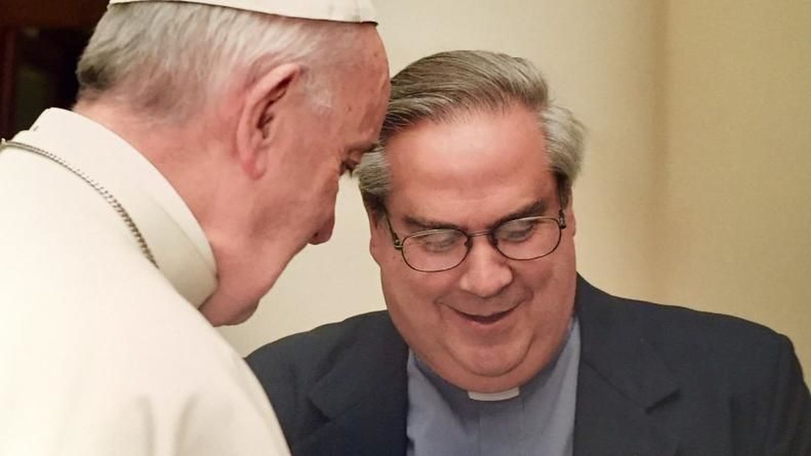 Francisco y el cardenal Rossi