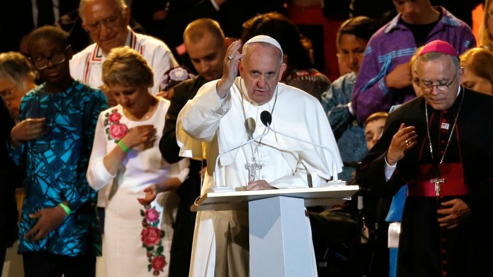 El Papa en el Encuentro Mundial de las Familias 2015