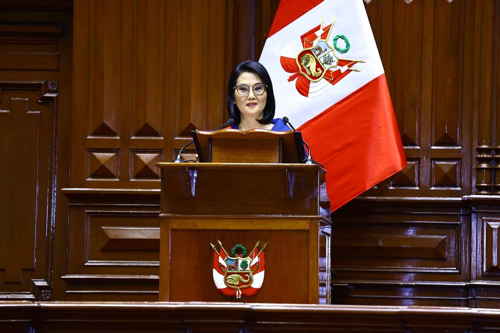 Keiko Fujimori, presidenta de la República