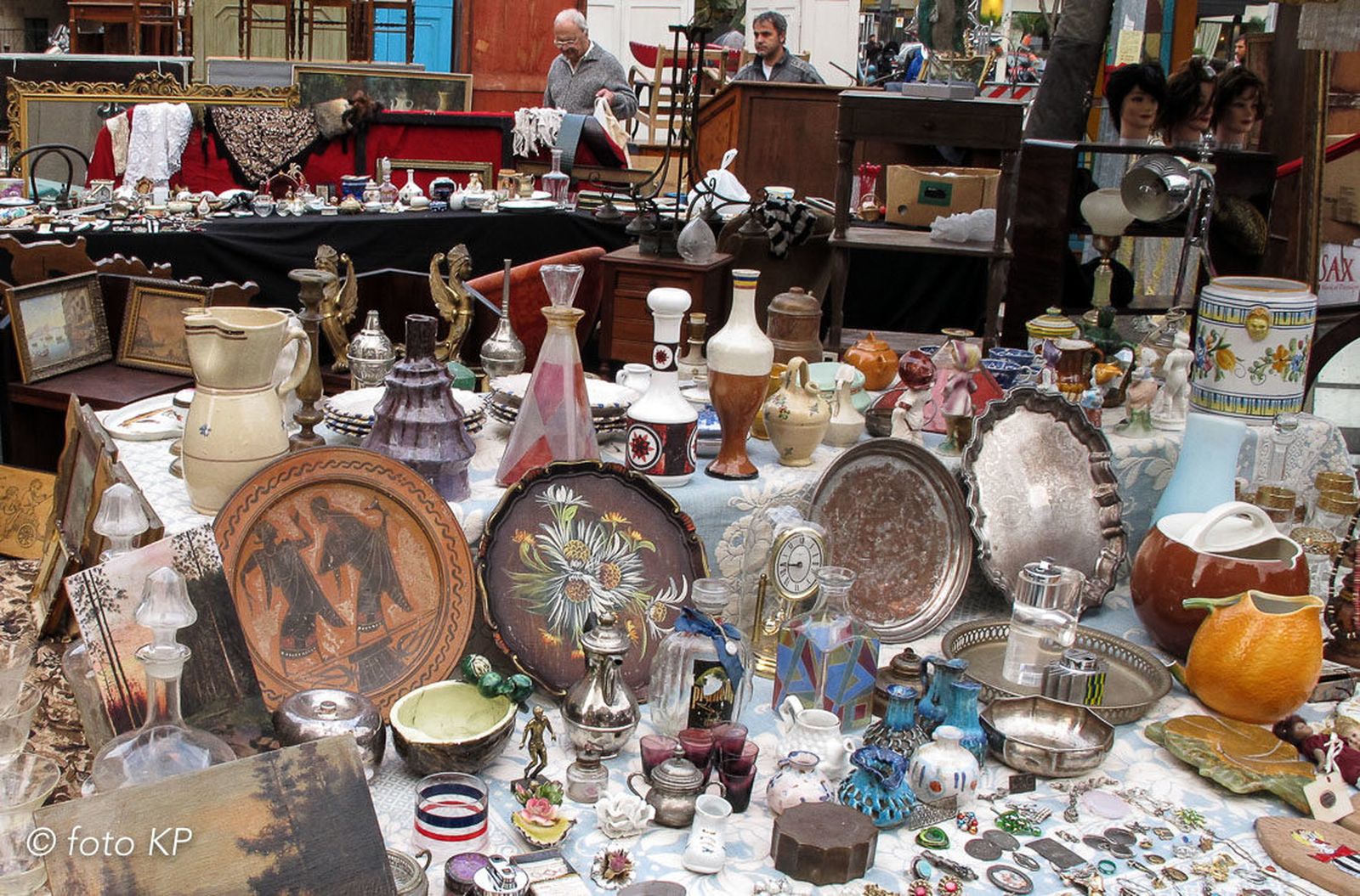 Mercado de Porta Portese, en Roma