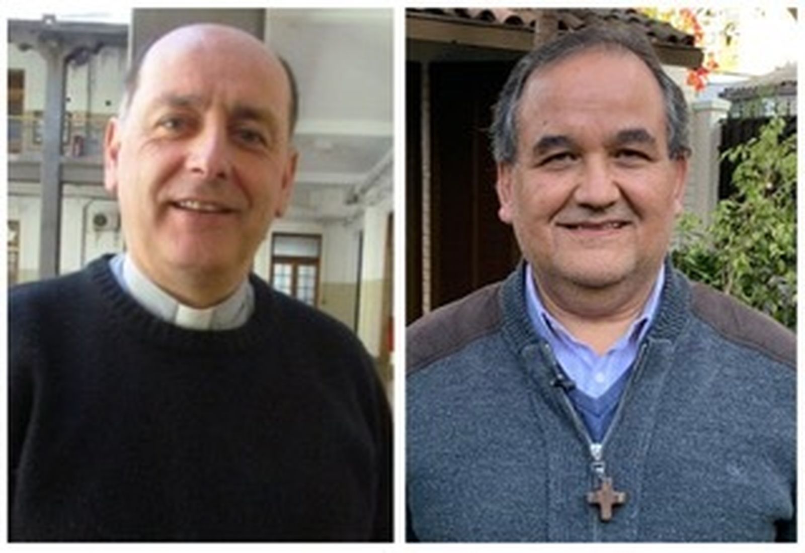 Mons. Gonzalo Bravo Álvarez y Mons. Julio Larrondo Yáñez