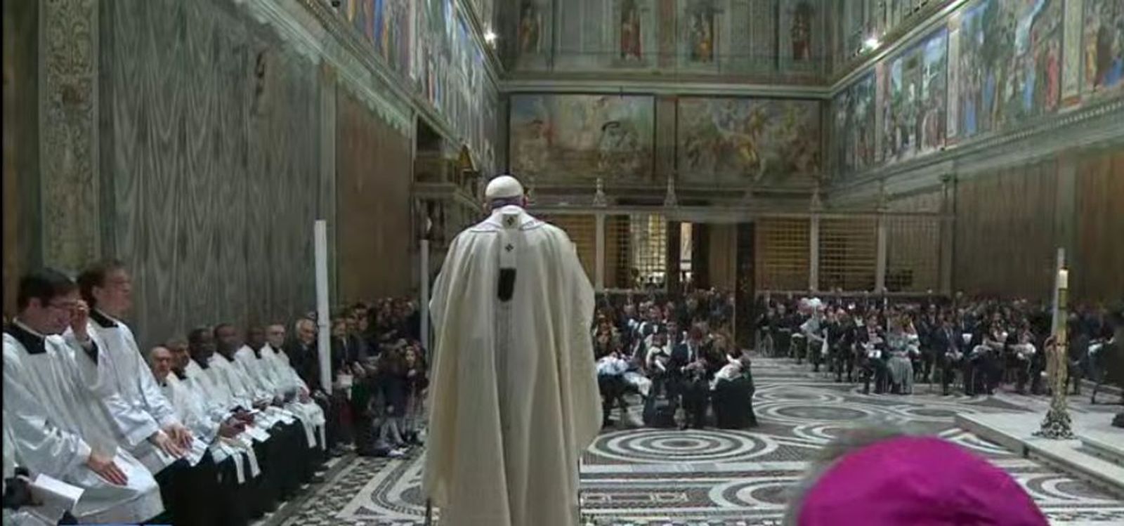 Bautizos en la Sixtina