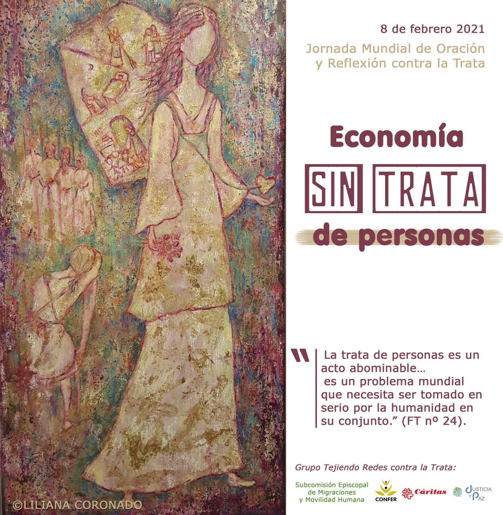 Elizalde: “Debemos educar en un respeto a la dignidad humana incompatible con cualquier esclavitud y abuso de poder”