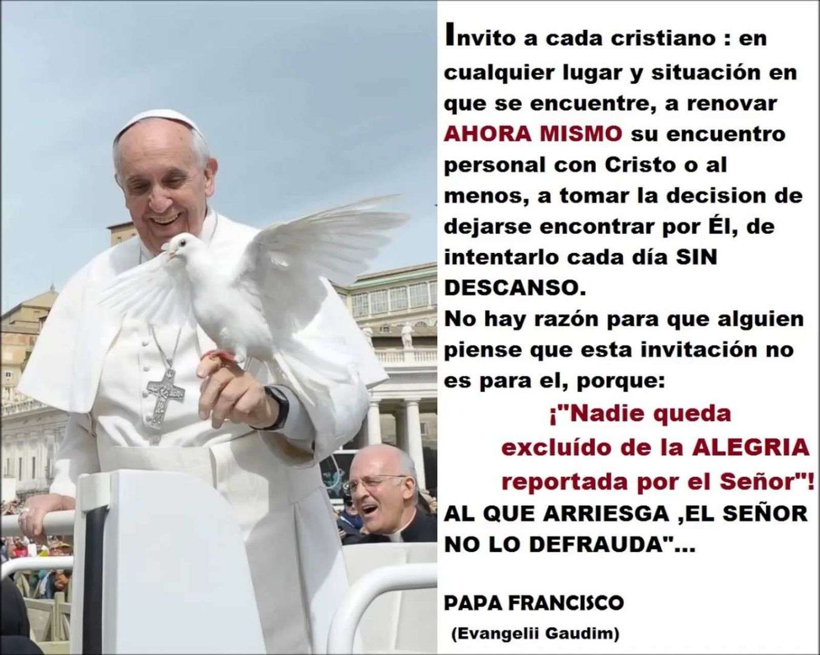 Evangelii gaudium del Papa Francisco