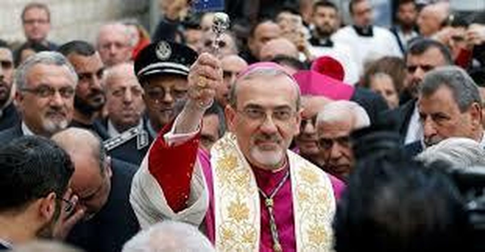 El administrador de  Tierra Santa, Pierbattista Pizzaballa