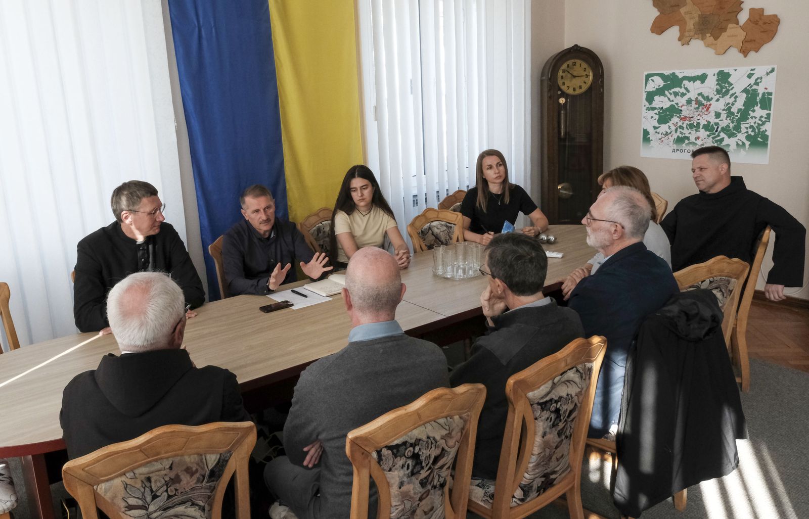 Drohobich. Ayuntamiento Visita SanJuand de Dios España