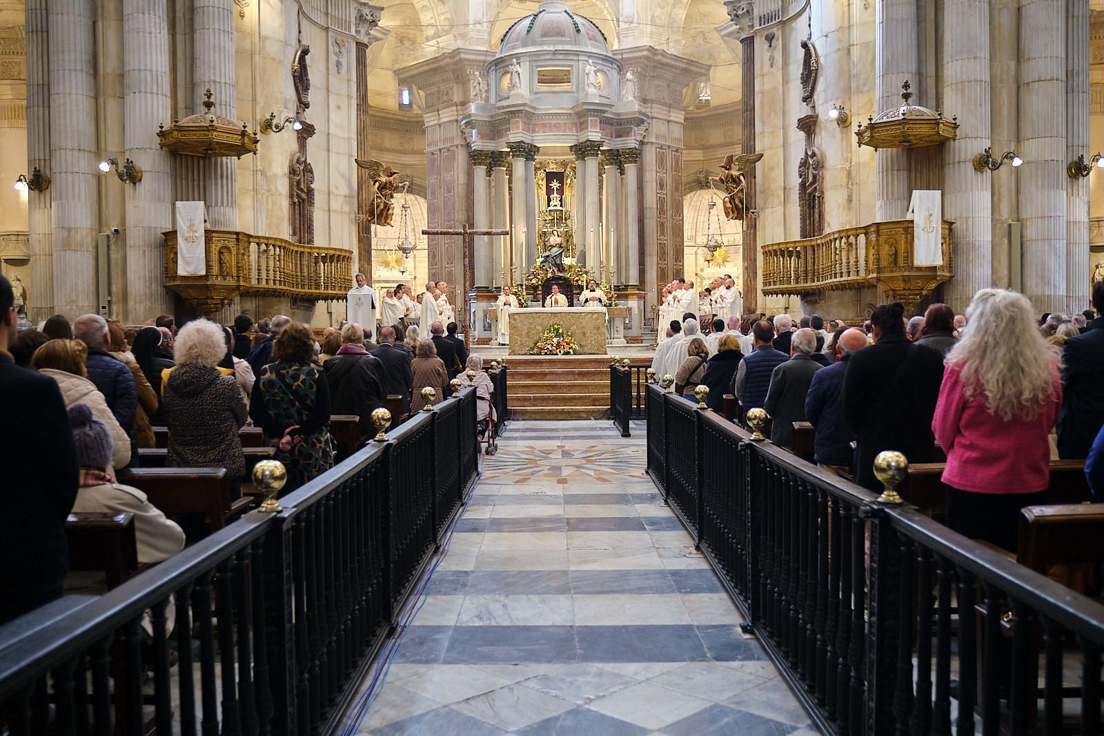 Entrada de Valdivia en Cádiz