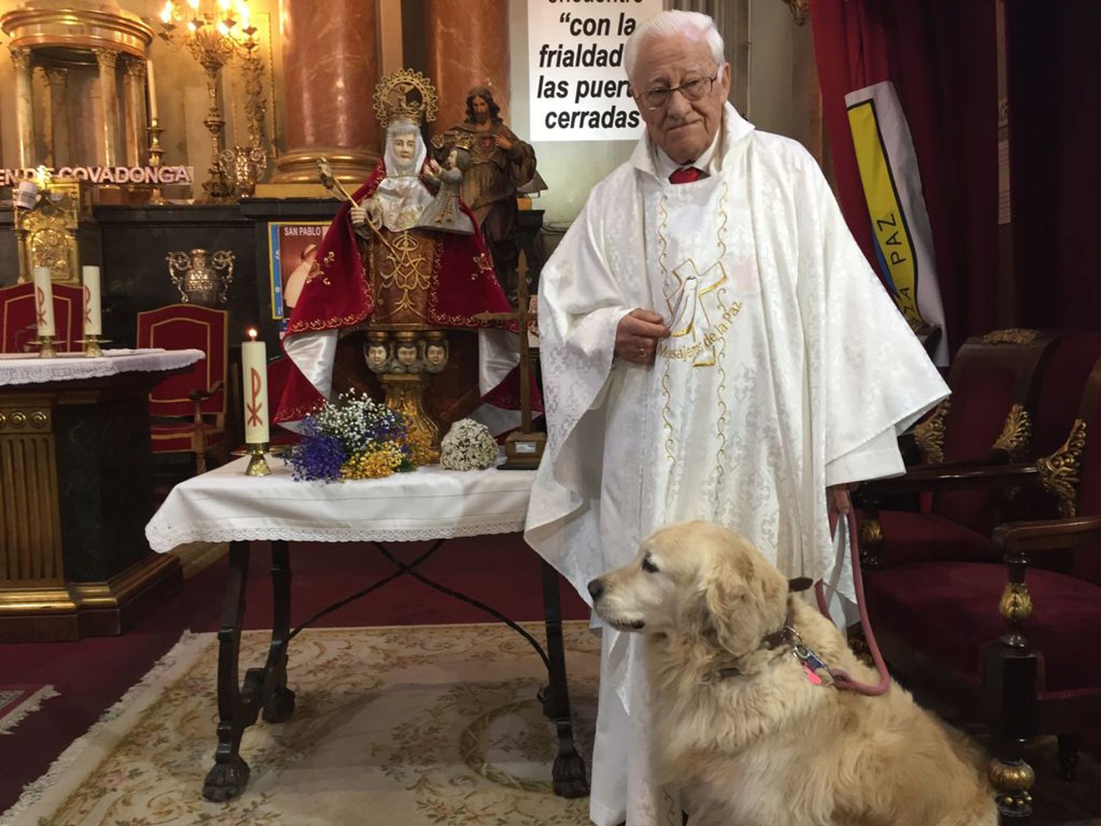 La Iglesia 24 horas del padre Ángel se prepara para honrar a San Antón, Patrón de los Animales