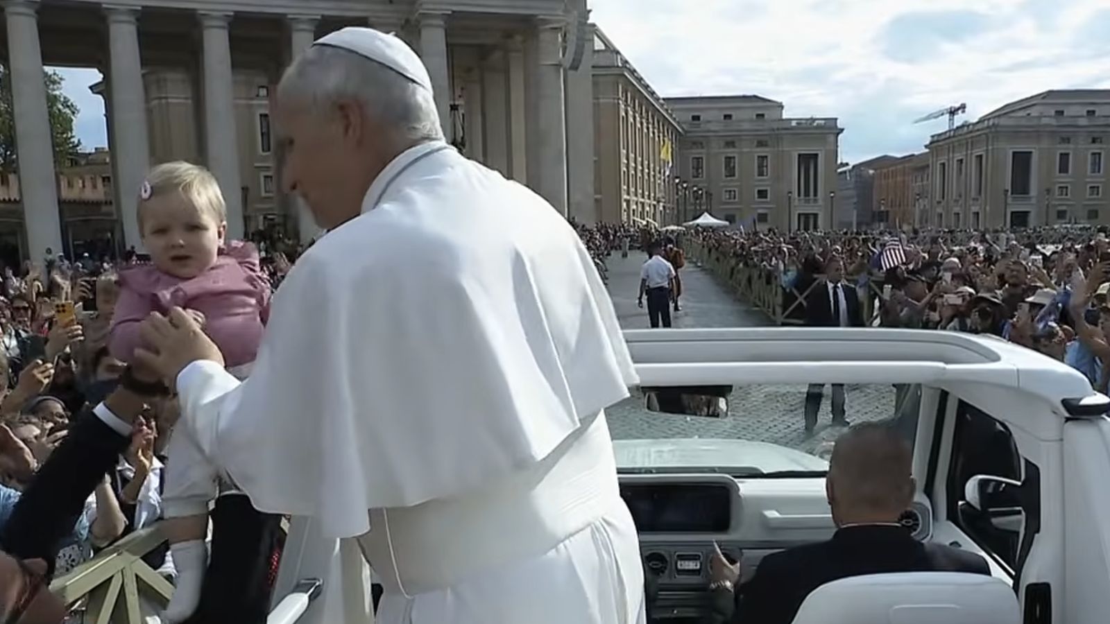 El Papa, en la audiencia