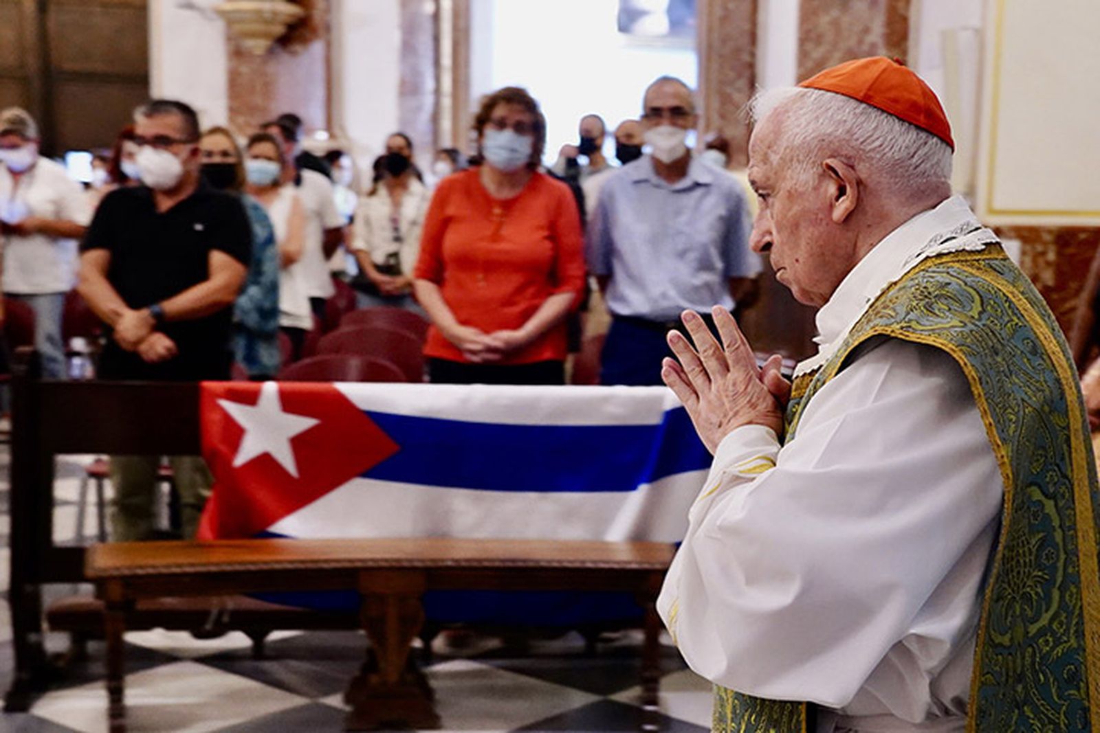 Misa por Cuba del cardenal Cañizares