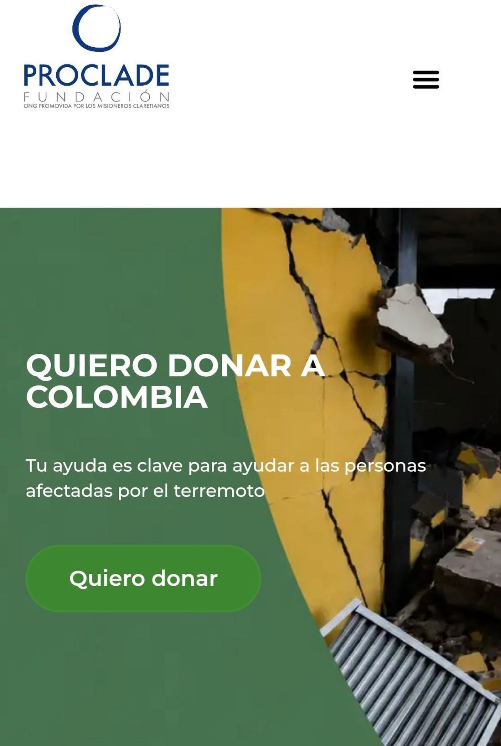 Ayuda a Colombia