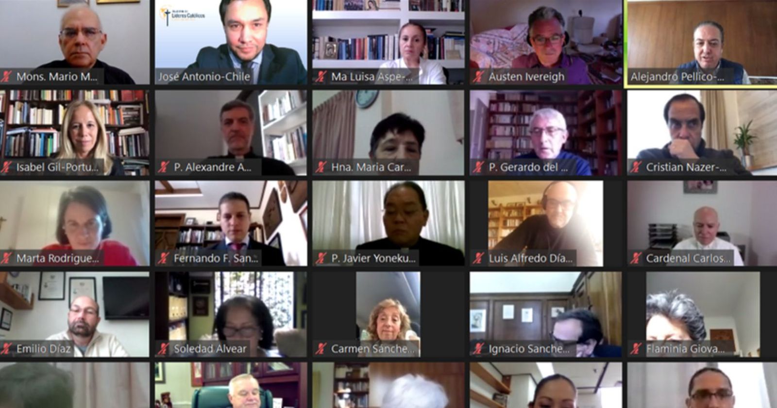 Encuentro online de líderes católicos