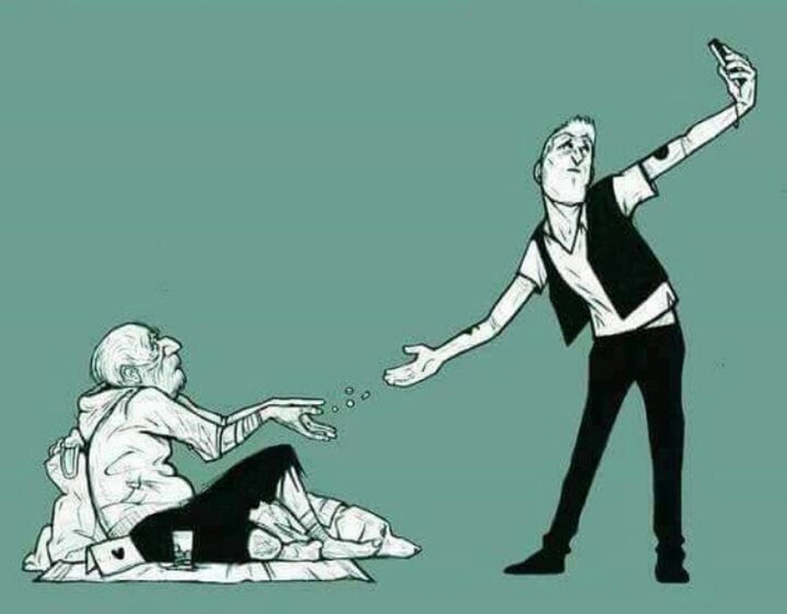 Que tu mano derecha...